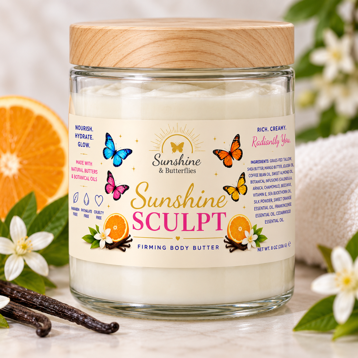 Sunshine Sculpt Firming Body Butter