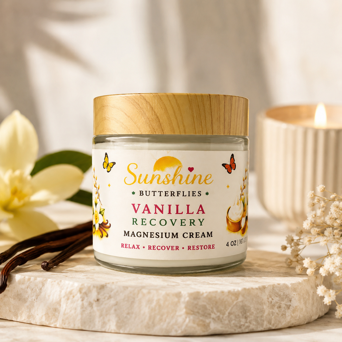 Vanilla Recovery Magnesium Cream